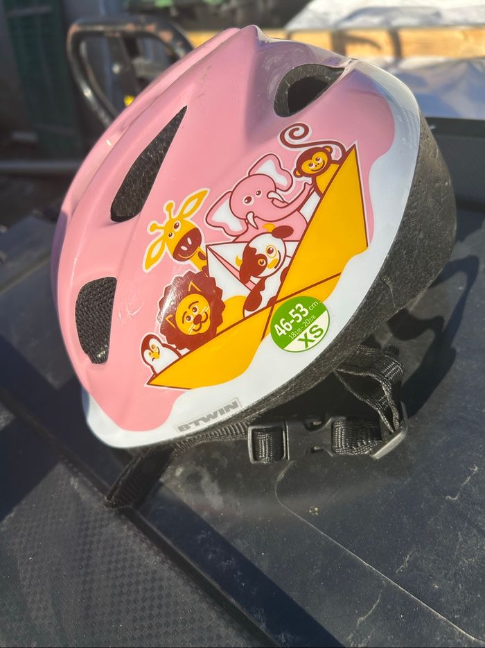 Casque XS fille rose - photo numéro 2