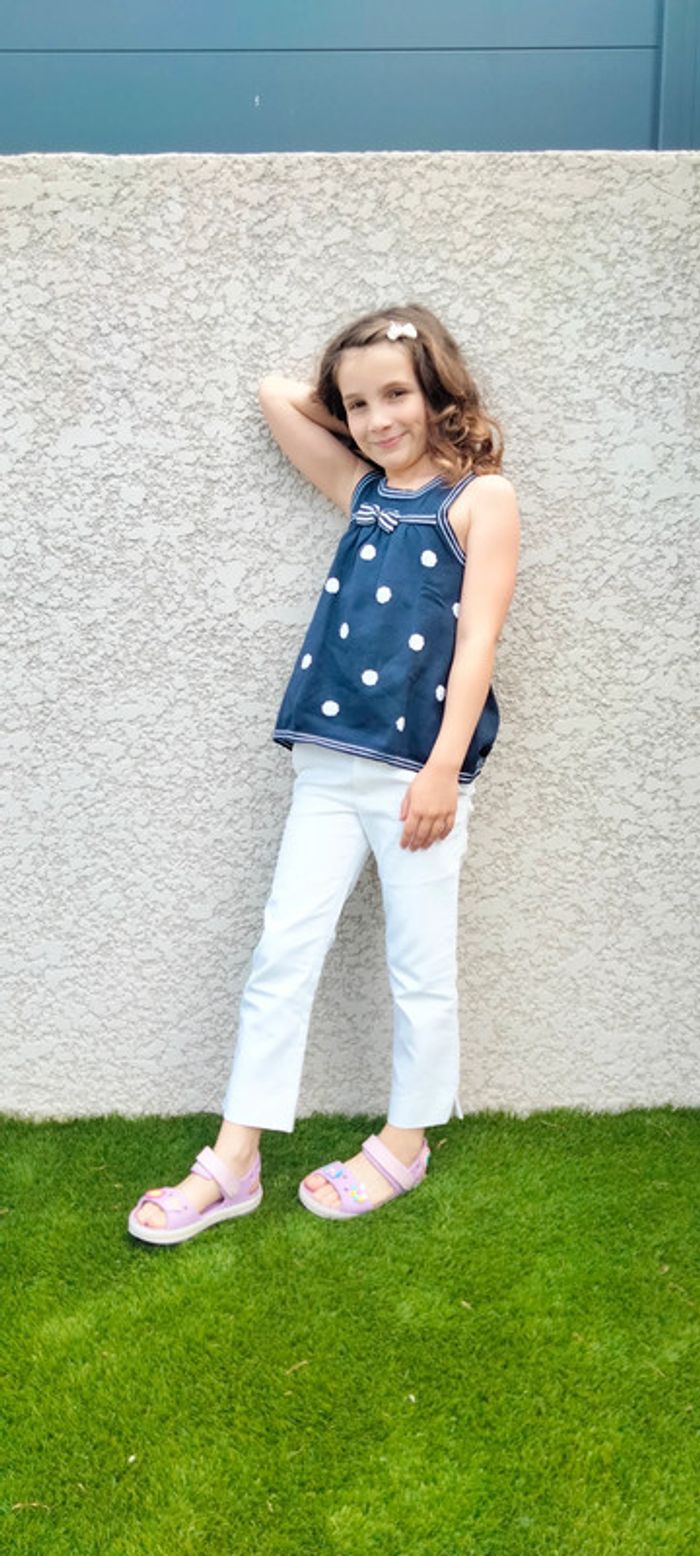 Haut à pois - Cyrillus - 8 ans - photo numéro 5