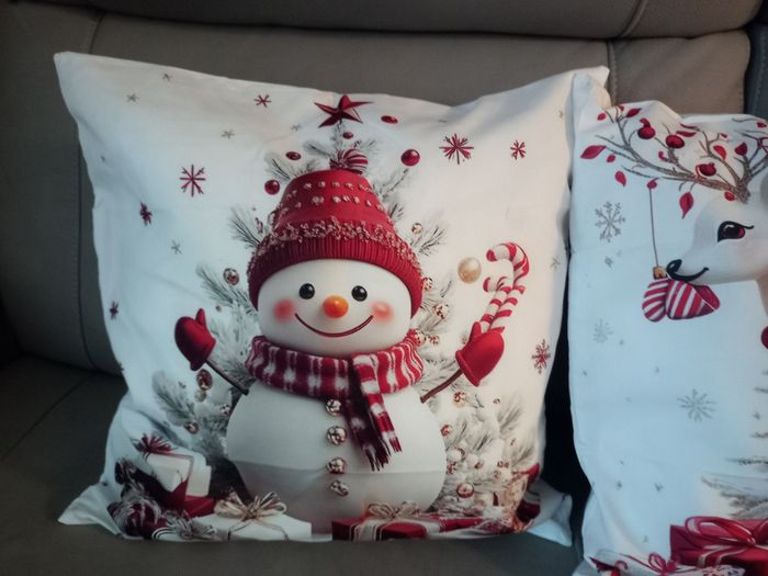 Lot coussin noël - photo numéro 2