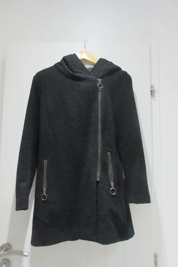 Manteau caban noir