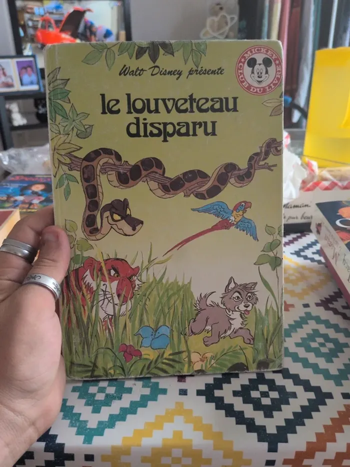 Livre le louveteau disparu