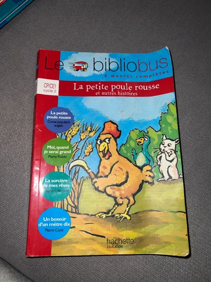 Livre la petite poule rousse