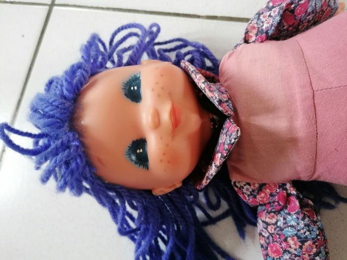 Poupée en tissu vintage - photo numéro 3