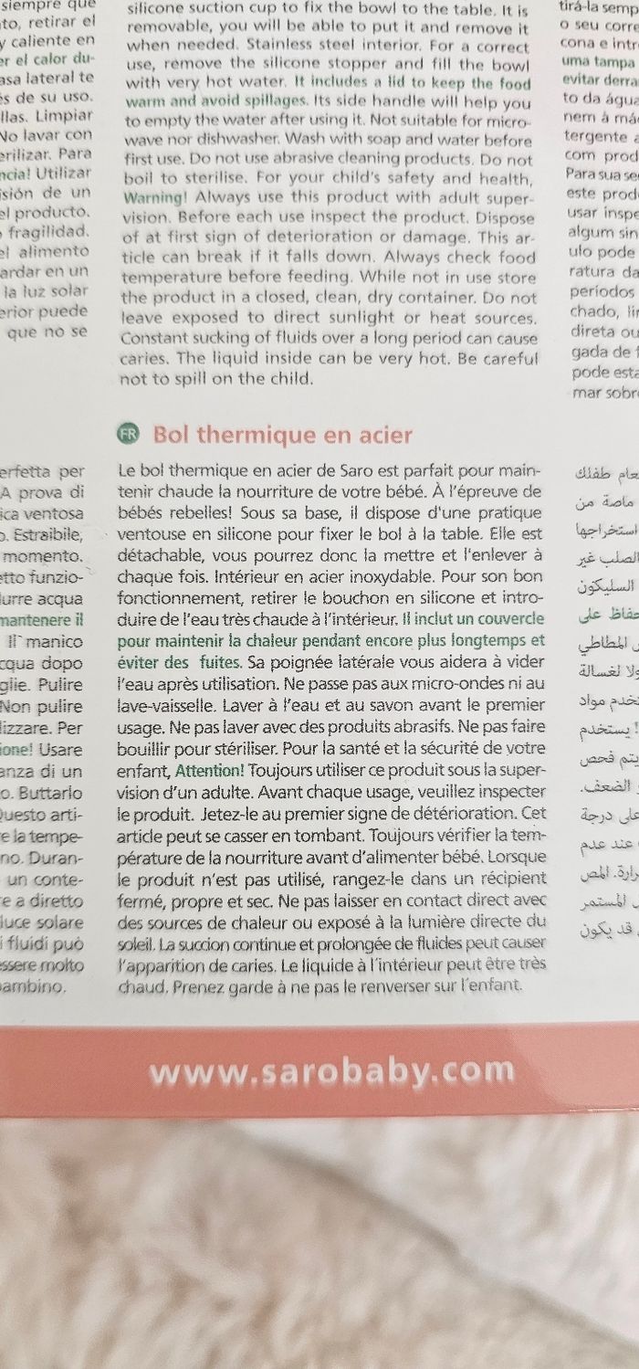 Bol thermique en acier rose Neuf - photo numéro 9