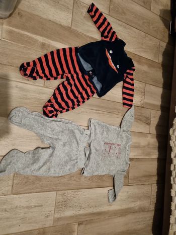 Lot de 2 Pyjama 2 pièces 9 mois