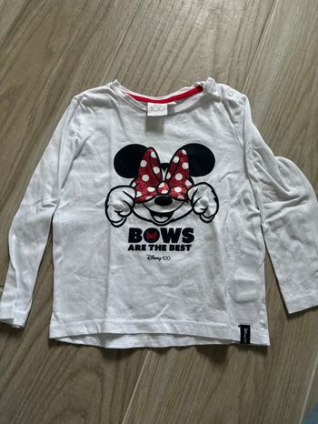 Haut manches longues Minnie - Disney
