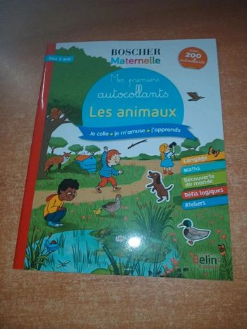 Mes premiers autocollants les animaux
