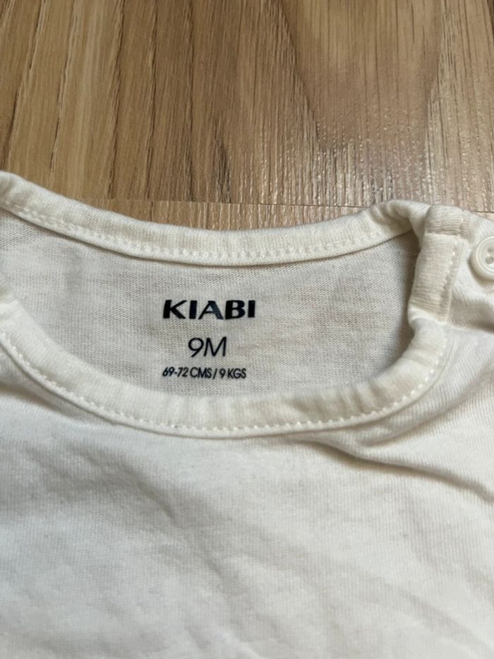 T-shirt manches longues 9 mois Kiabi - photo numéro 2