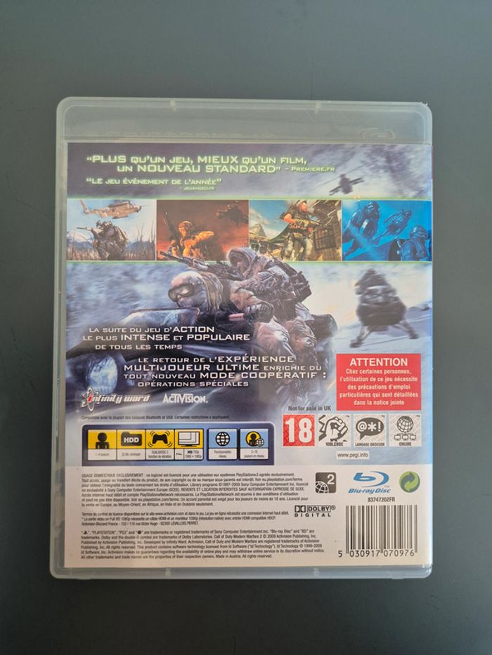Call of Duty Modern Warfare 2 Playstation 3 - photo numéro 2