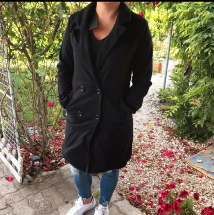 Manteau noir habillé 🧥
