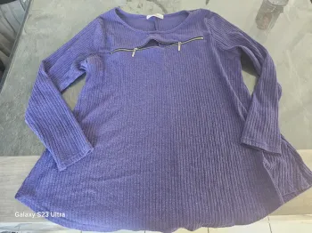 Maillot lm violet rosegal L
