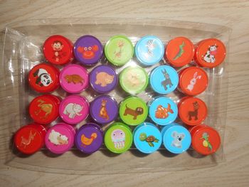 Lot 25 Tampons ANIMAUX