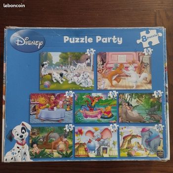 8 Puzzles Party Disney