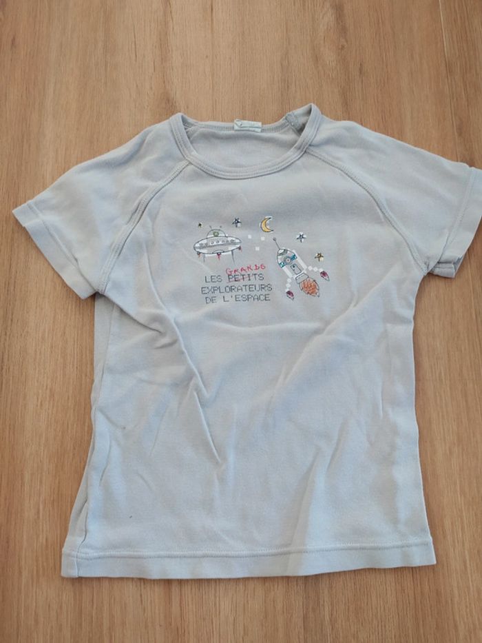Lot de 5 t-shirt 5 ans pop corn / monstre - photo numéro 6