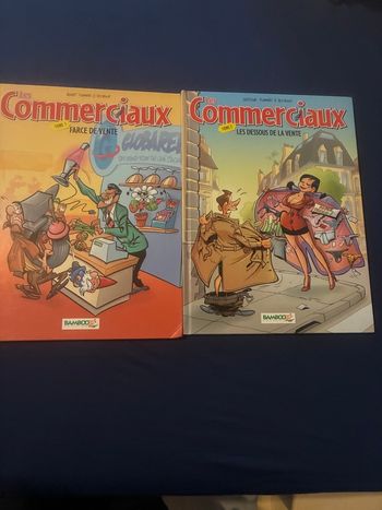 Lot de 2 BD Les Commerciaux 
