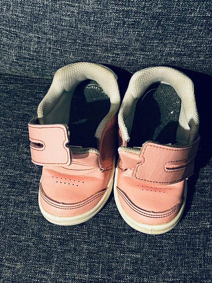 Chaussures bébé premiers pas à scratch I Learn Decathlon taille 23 - photo numéro 3