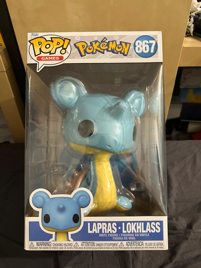 Funko Pop Jumbo Pokémon - Lokhlass 867