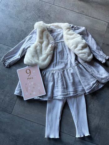 Ensemble bébé filles 9 mois 