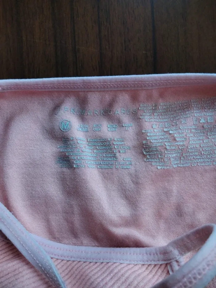 Crop top saumon Primark Taille L - photo numéro 7