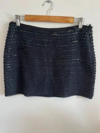 Mini jupe noire Zara