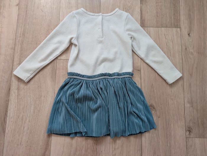 Robe chic crème et bleu Orchestra Premium 3 ans - photo numéro 3