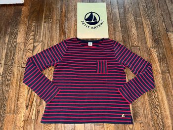 Marinière petit bateau 12 ans