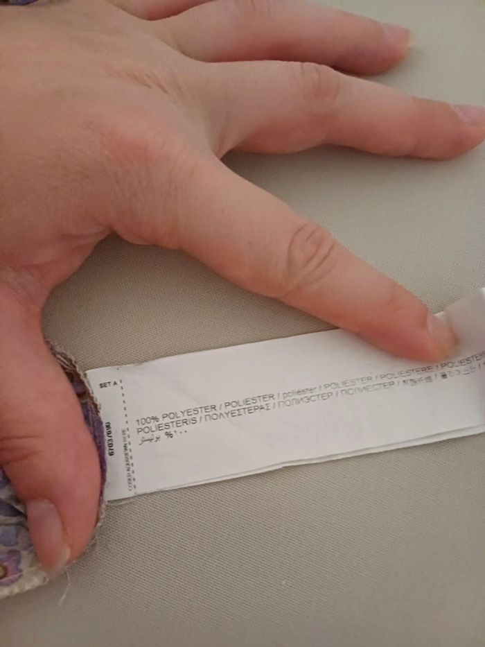 Blouse transparente à motifs Mango taille M 38 - photo numéro 9