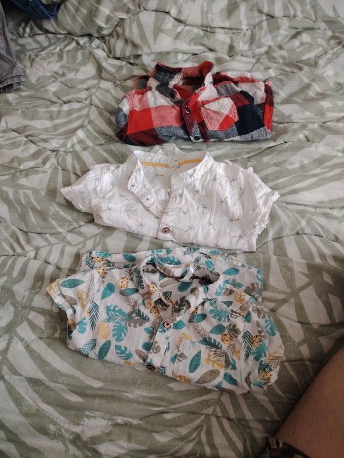Lot chemise orchestra 12 mois