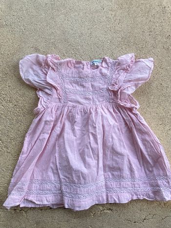 Robe rose vert baudet