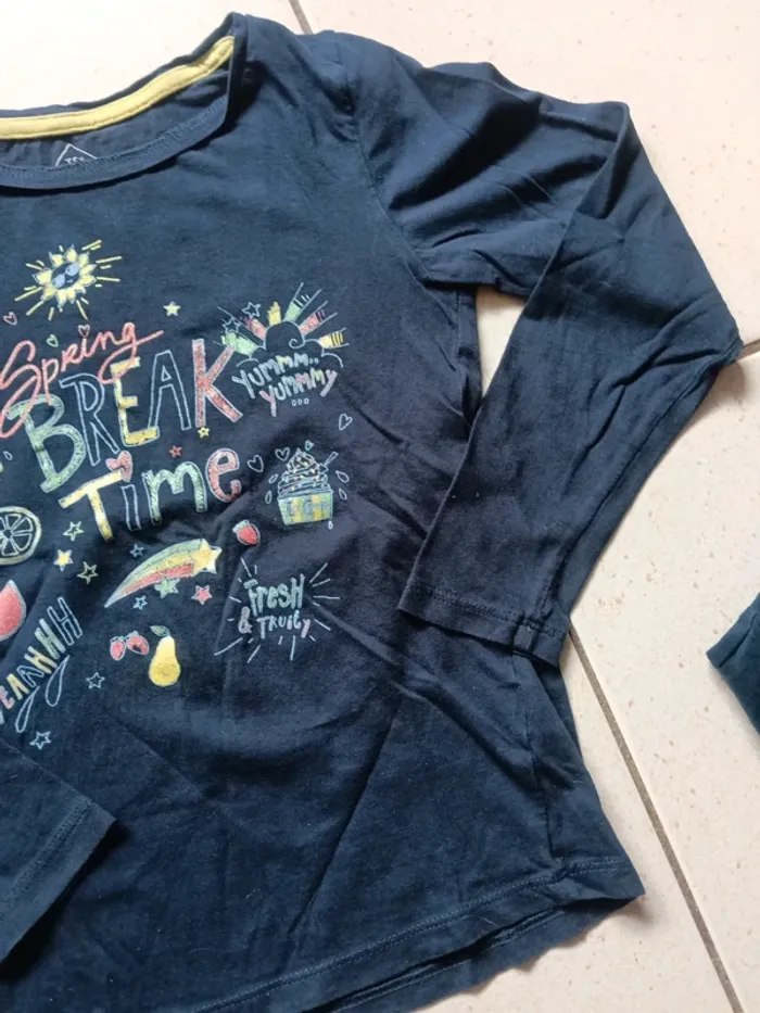 Tee shirt tex 7/8ans - photo numéro 3