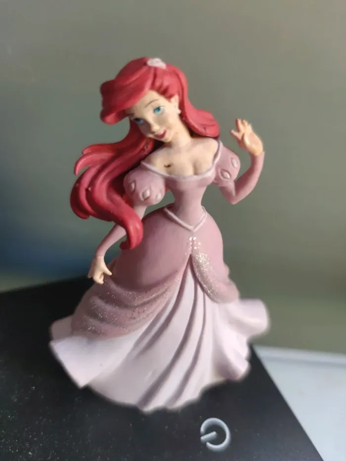 Figurine Ariel la petite sirène peinte à la main