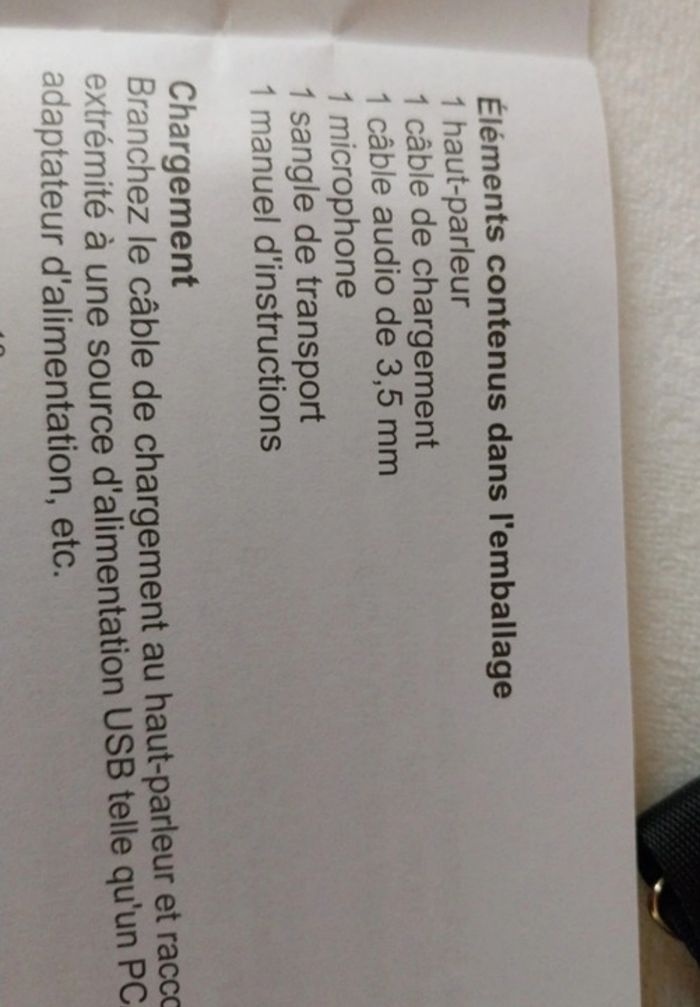 Enceinte Karaoke radio Dunlop - photo numéro 4