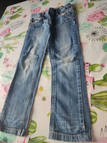 Jean in extenso 6 ans fille réglage taille