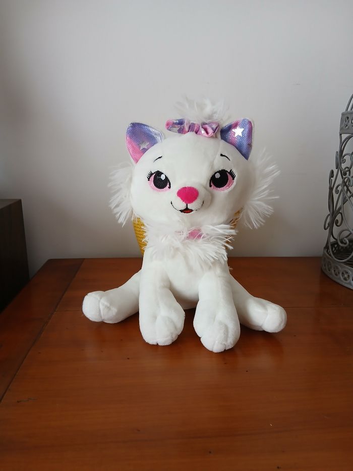 Doudou-Peluche Chat Marie *20 cm - photo numéro 2