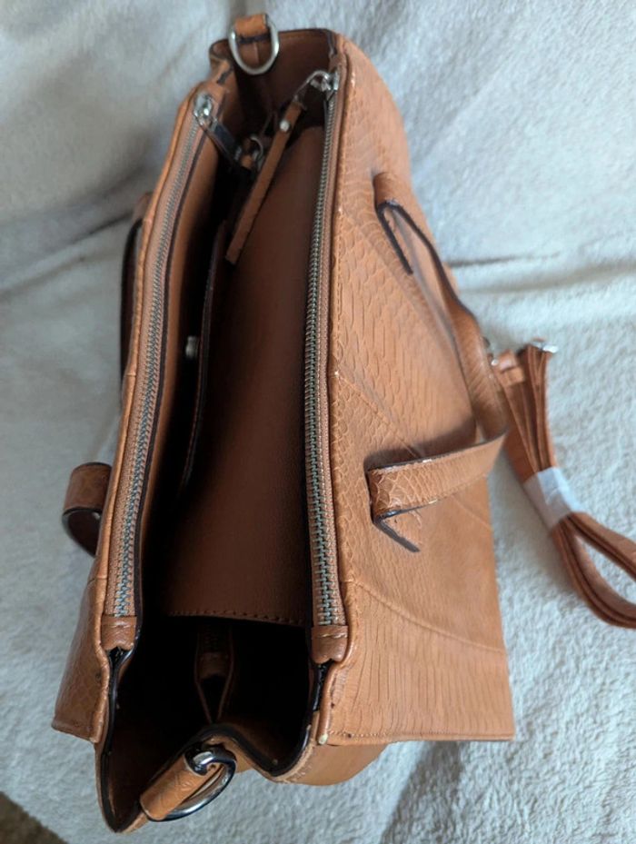 Sac à main parfois camel - photo numéro 5