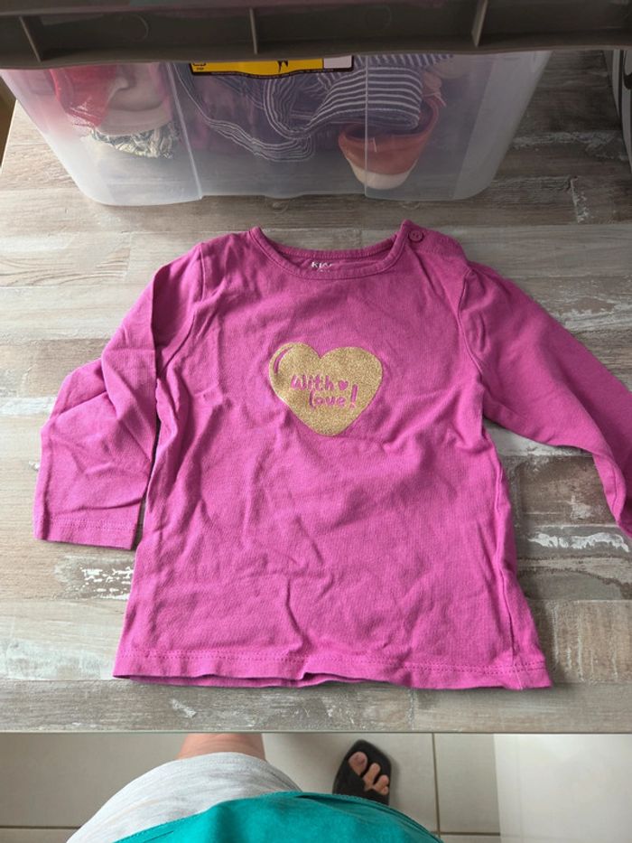 Lot Tee-shirt 9 mois - photo numéro 2