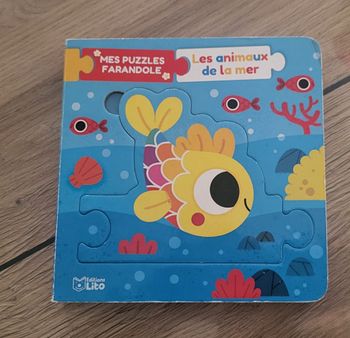 Livre bébé puzzle 