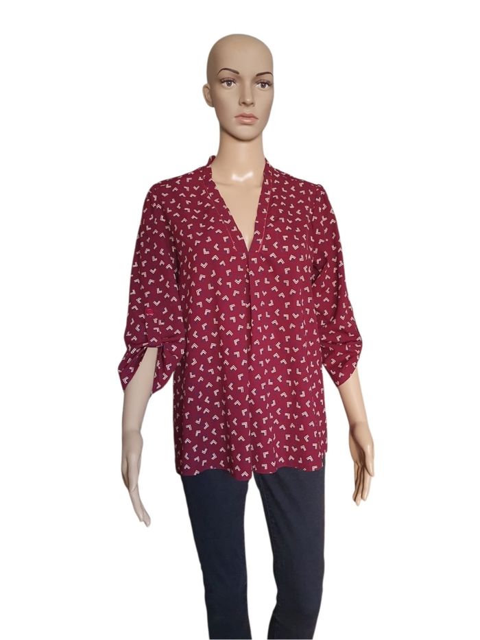 Blouse Fluide Purple's Paris – Élégance Made in France T38 (M)
- photo numéro 2