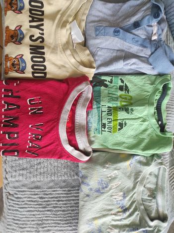 Lot t-shirts manches courtes