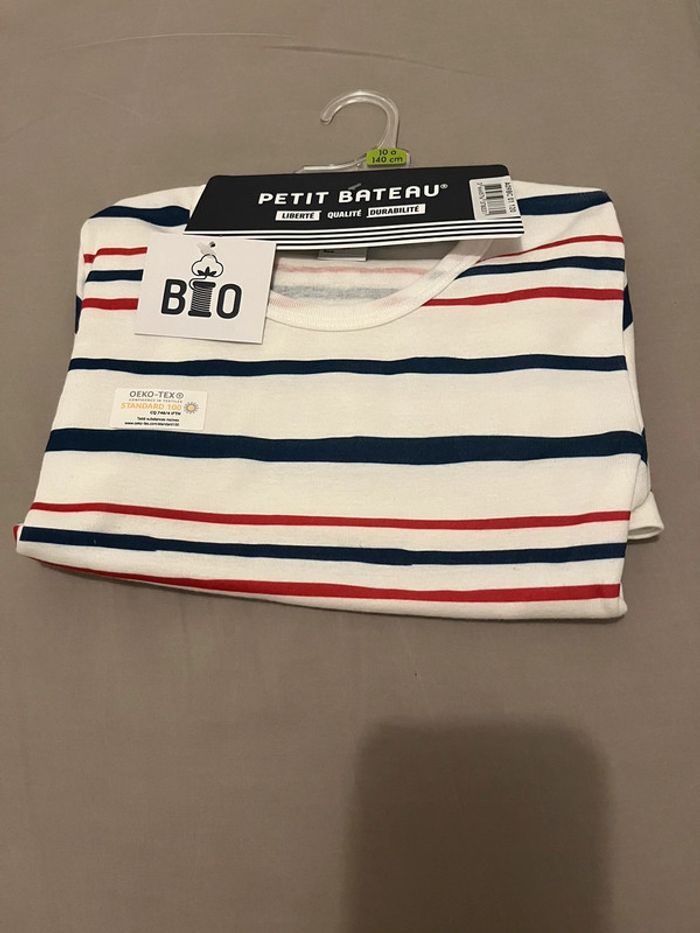 Tee-shirt petit bateau,garçon(10 ans)