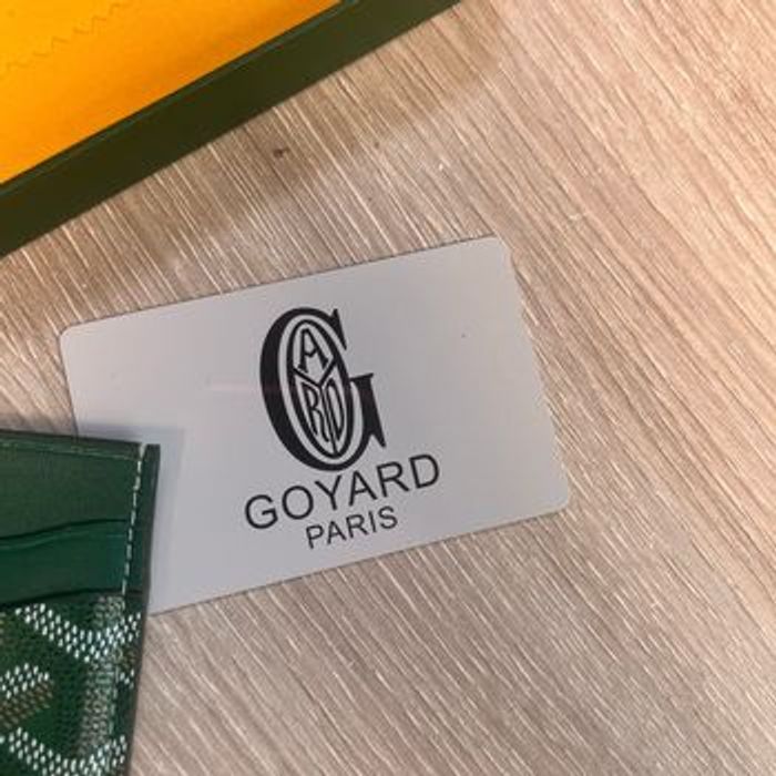Porte carte goyard vert neuf - photo numéro 3