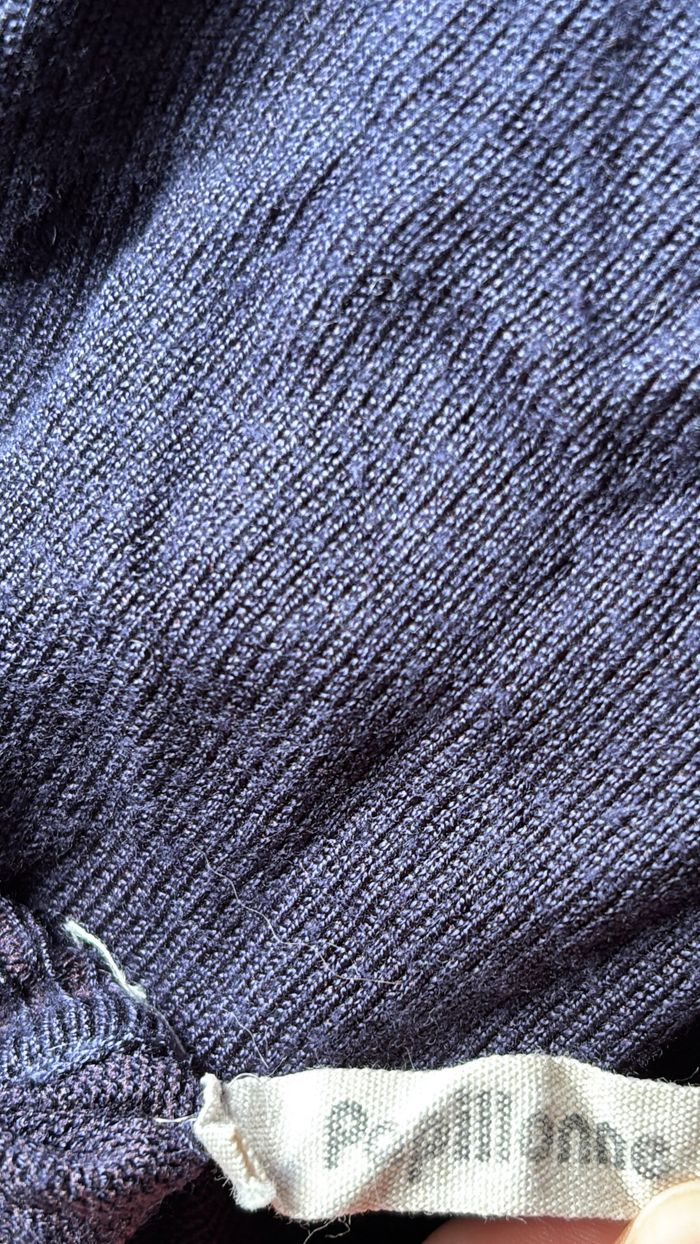 Pull fin bleu Papillonne TU - photo numéro 3