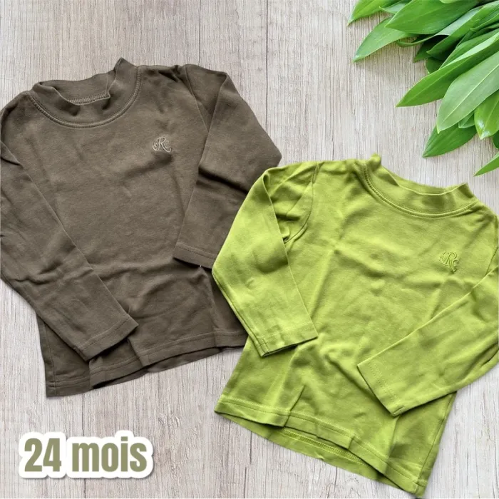 🌟 Lot de 2 sous pull - Orchestra - 24M 🌟