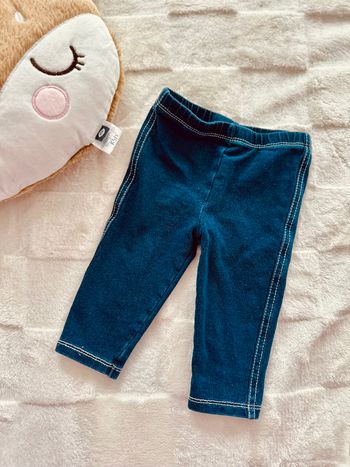 Legging effet jean taille 6 mois