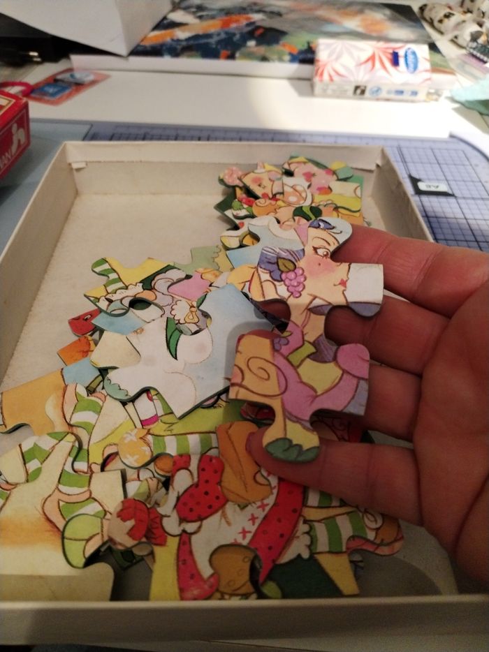 Puzzle vintage Charlotte aux Fraises, le grand concours - photo numéro 7