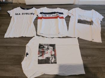 Lot de 4 tee shirt taille s
