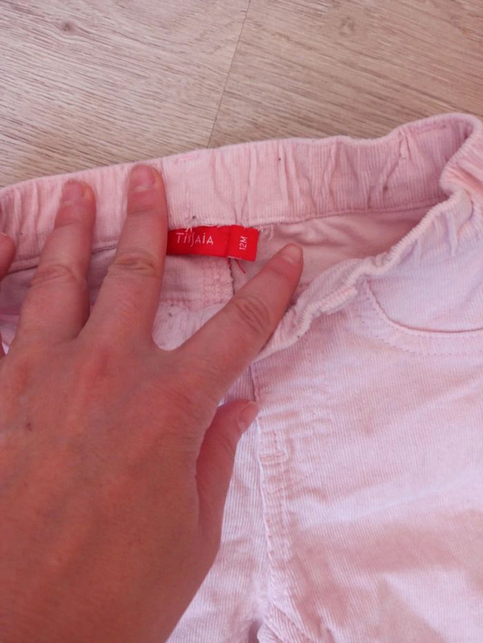 Pantalon rose chaud 12 mois - photo numéro 2