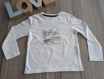 T shirt manches longues 3 ans Kiabi