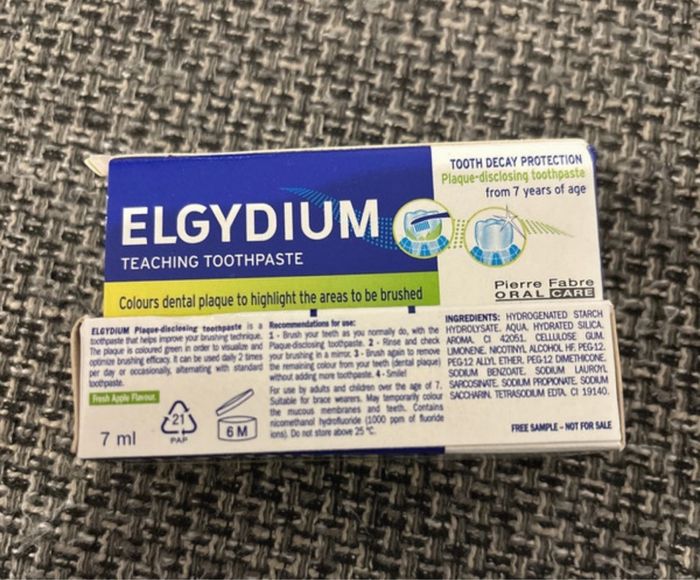 Dentifrice elgydium révélateur de plaque dentaire - photo numéro 2