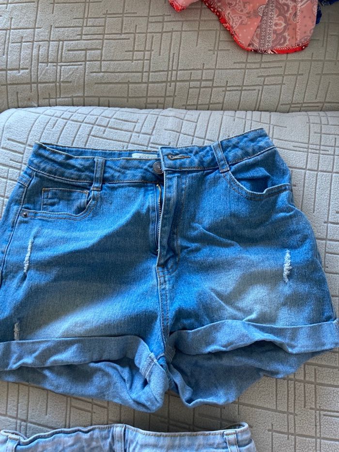 Lot short en jean - photo numéro 8